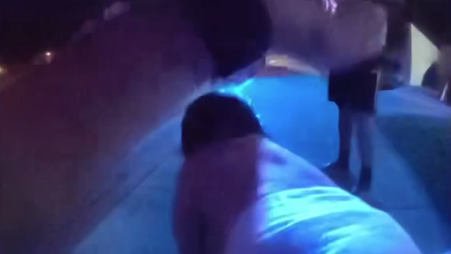 Orange police officer honored after saving choking baby