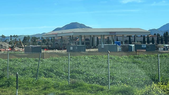 Costco Camarillo warehouse and gas station construction now visible at site