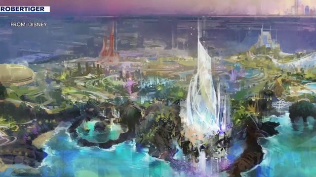 Disney CEO Bob Iger shares first look at Disneyland Abu Dhabi site