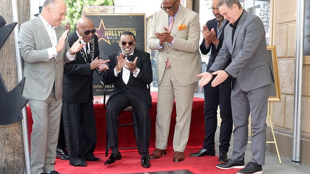 The Isley Brothers honored with star on Hollywood Walk of Fame