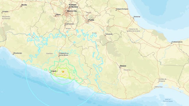 Magnitude 6.5 earthquake rattles southern Mexico