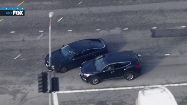 LAPD terminates hours-long pursuit of stolen car suspect