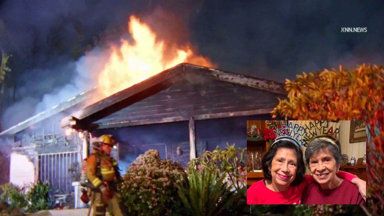 Elderly sisters die in suspected arson fire at Hollywood home