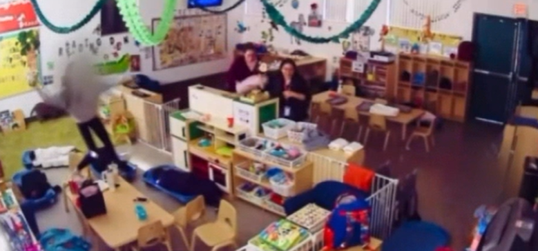 Daycare workers fired after video shows staff member throwing shoe at child