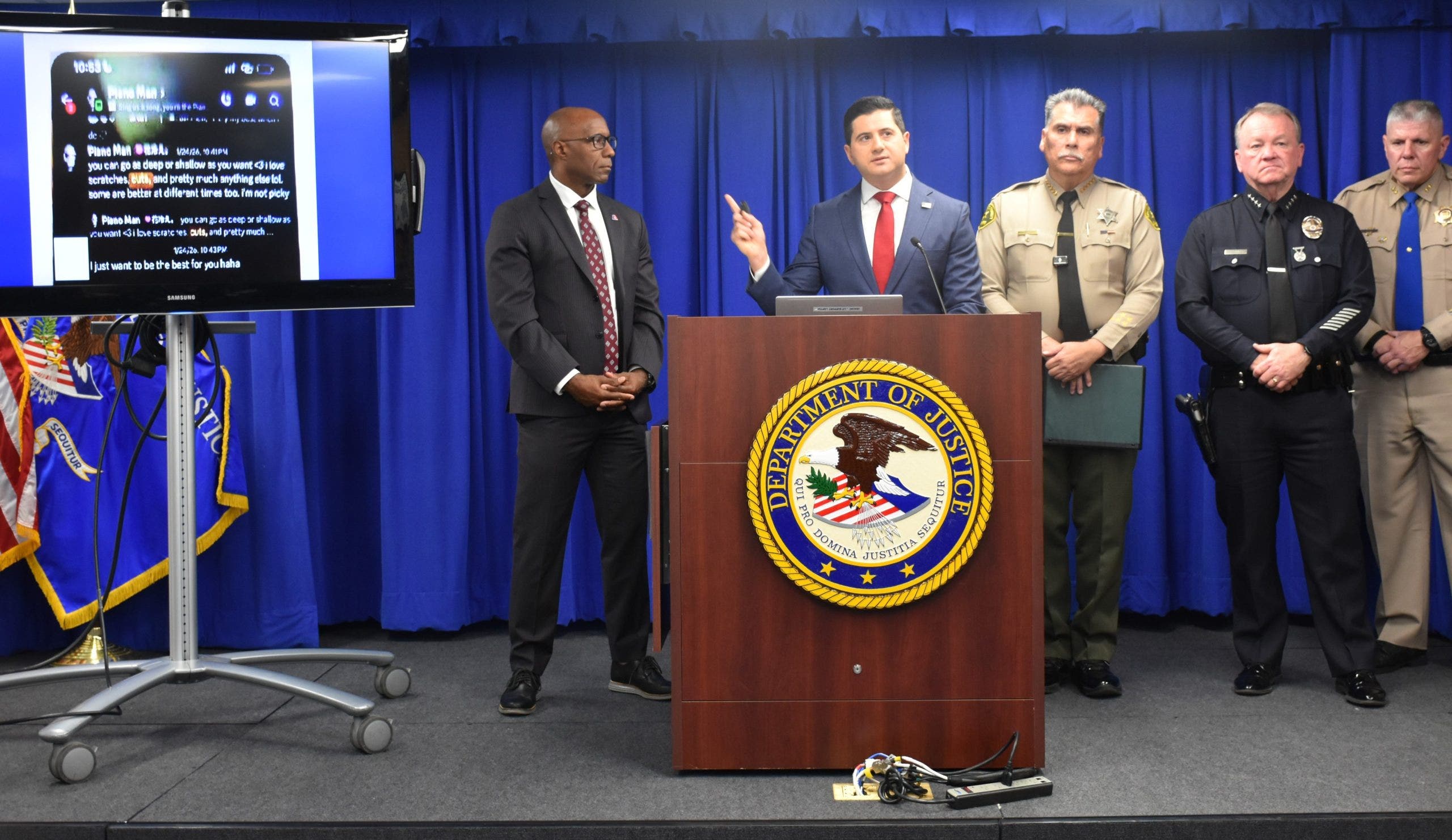 Man linked to 'nihilistic violent extremism' accused of grooming 13-year-old California girl