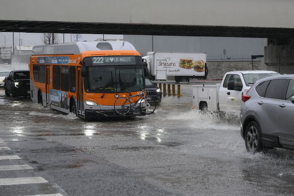 LA weather: Second storm slams SoCal with strong winds and heavy rain