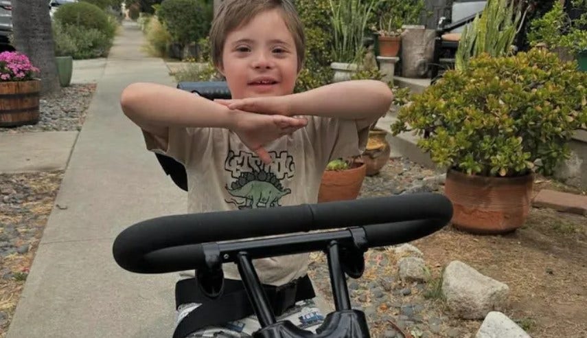 Community helps boy after his adaptive tricycle was stolen