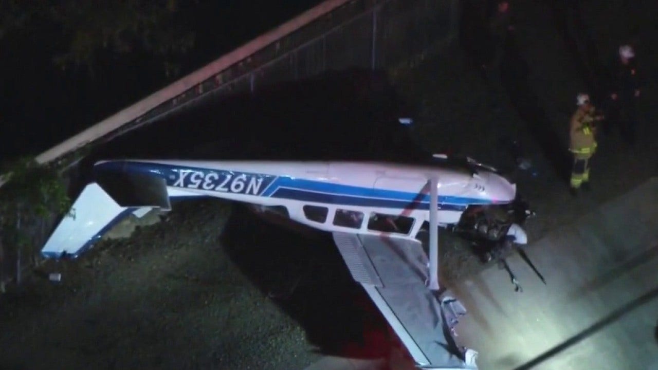 Small plane crashes in Camarillo; 2 hospitalized