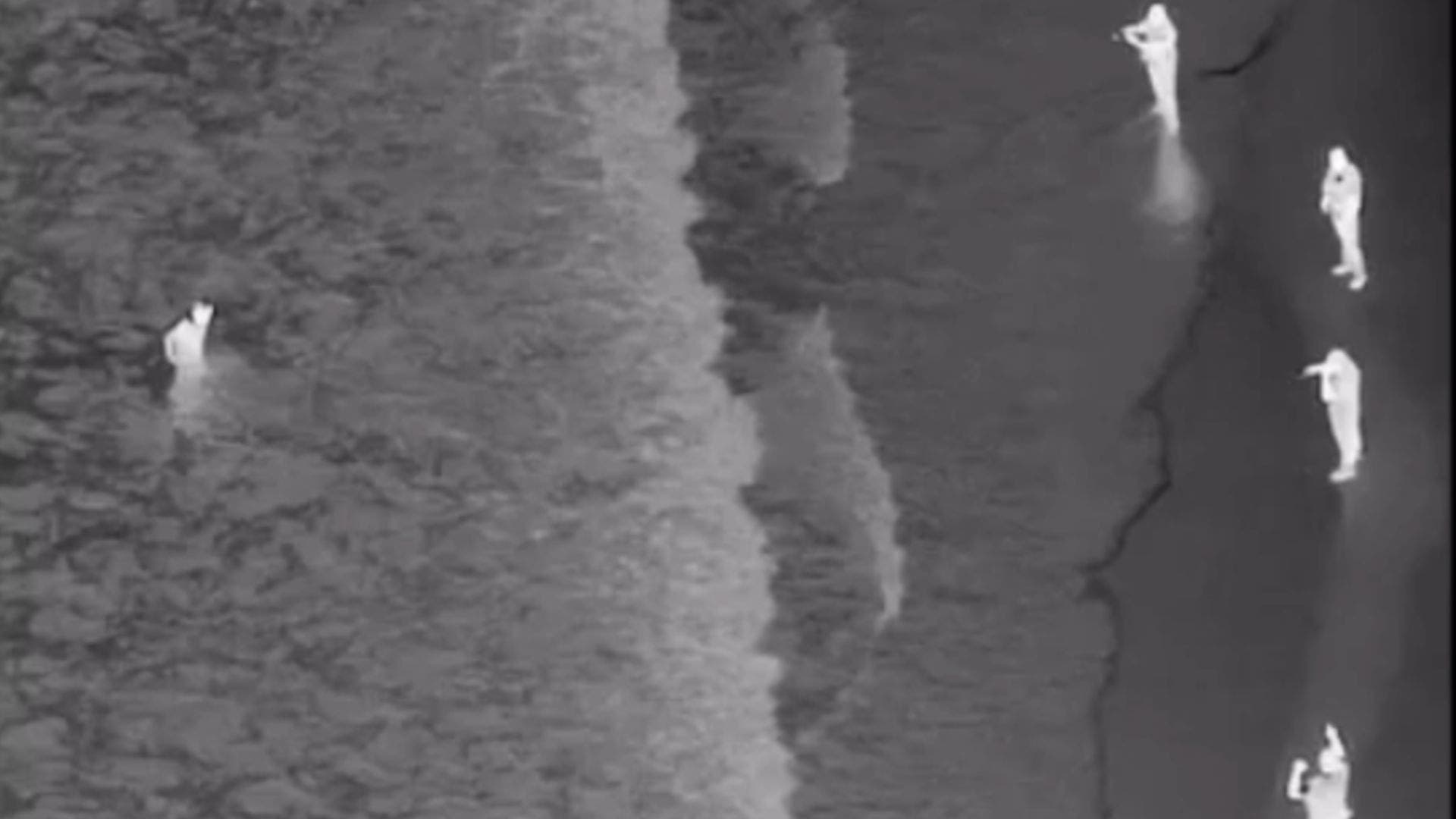 VIDEO: Pursuit suspect arrested after attempting to outswim Huntington Beach police