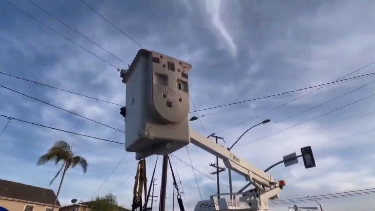 Semi-truck hits elevated worker in cherry picker, causing serious injuries in Redondo Beach