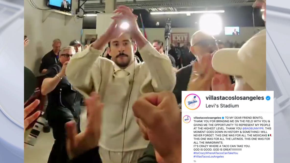 Villa's Tacos, popular LA food spot, appears in Bad Bunny's Super Bowl halftime show