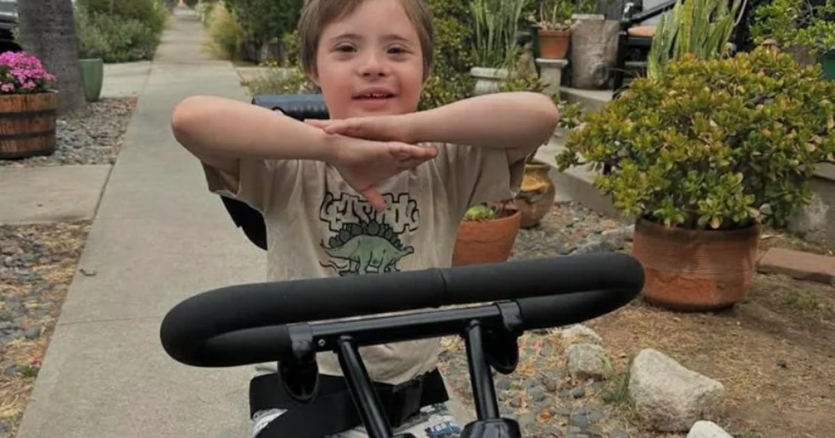 Community helps boy after his adaptive tricycle was stolen