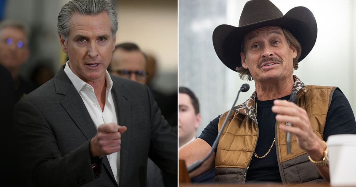 Gov. Newsom 'bans' Kid Rock from California