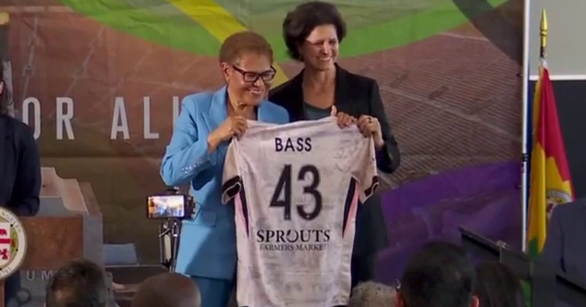 LA Mayor Karen Bass' State of the City addressed LA28, ICE raids ...
