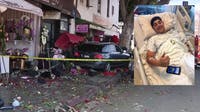 Teen recovering after car jumps curb and crashes into pedestrians in downtown LA's flower district
