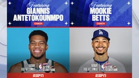 Giannis Antetokounmpo, Mookie Betts teaming up to coach star-studded roster for NBA All-Star Celebrity game