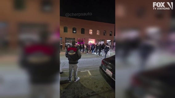 Car crashes into crowd outside Redlands bar, shots fired