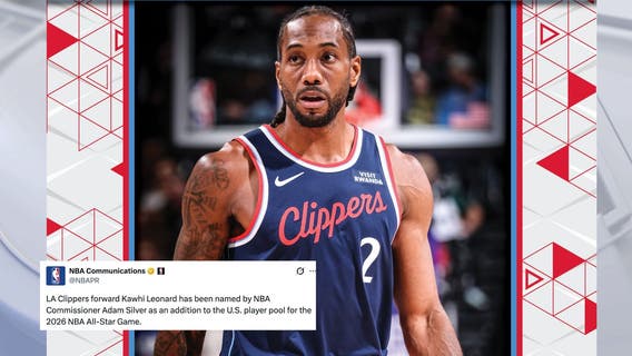 Kawhi Leonard added to 2026 NBA All-Star Game roster for game at Intuit Dome