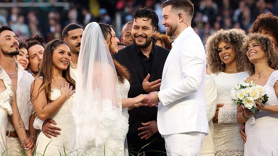 SoCal couple weds during Bad Bunny's Super Bowl Halftime Show