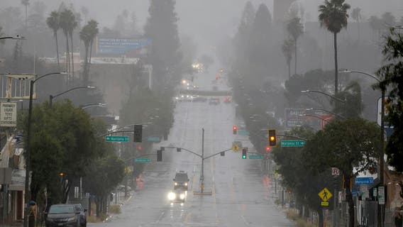 Third storm of the week rolls through Southern California