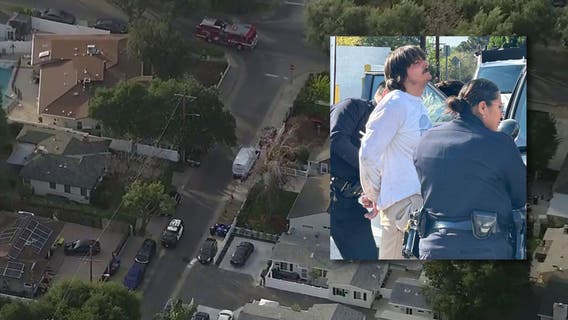 Suspect arrested after 10-year-old girl, grandpa stabbed in Sunland