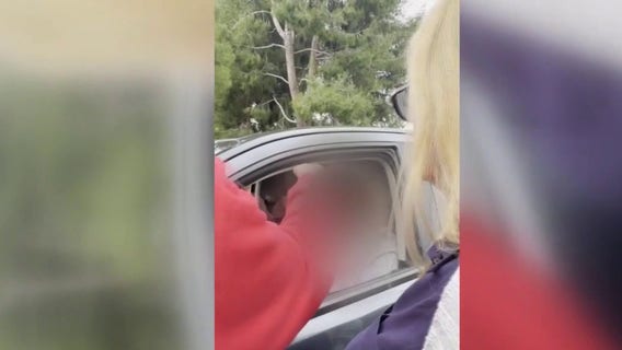 Students say man threatened to shoot them during anti-ICE protest in Santa Clarita