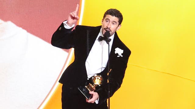 VIDEO: Bad Bunny says 'ICE out' during Grammys speech