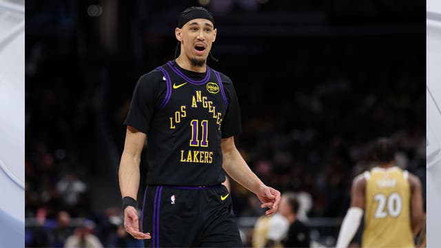 Lakers’ Jaxson Hayes suspended 1 game for pushing a mascot