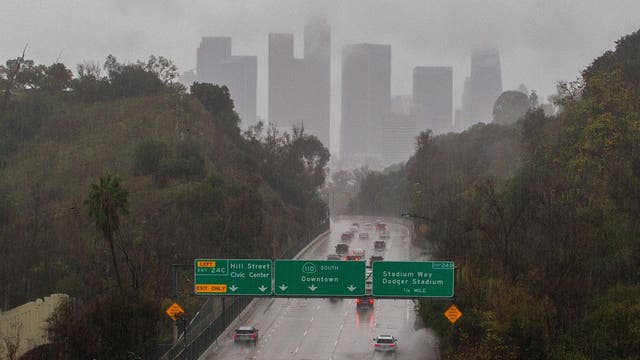 Evacuation warnings issued as powerful storms target Southern California