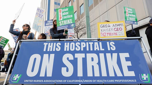 Nurses strikes surge across Southern California hospitals; thousands join picket lines
