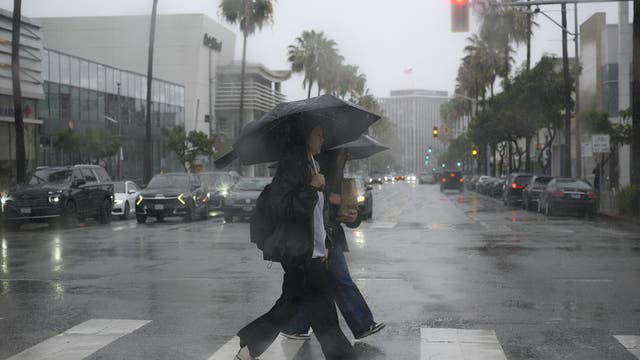 Latest Southern California rainfall totals on Feb. 17