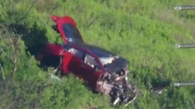 1 dead after Tesla plunges down Malibu Canyon Road hillside