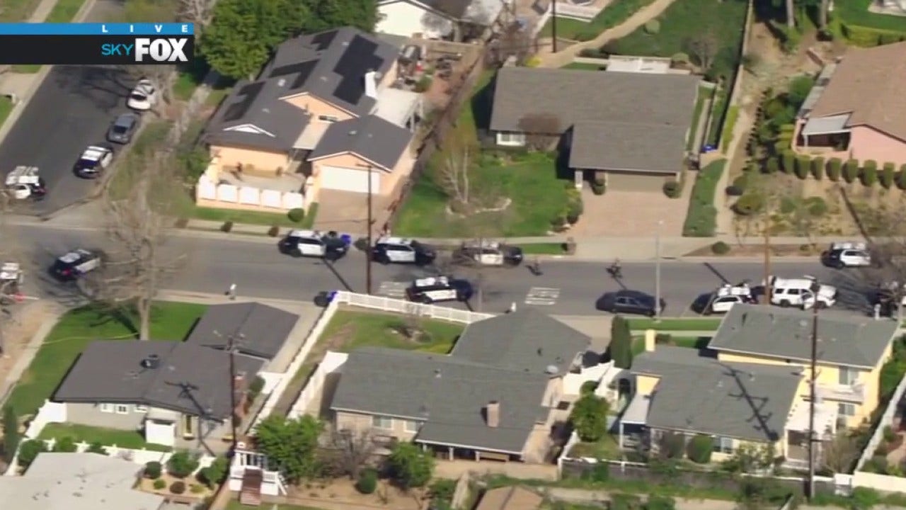 Search for armed man underway in Santa Clarita neighborhood; elementary school placed on lockdown
