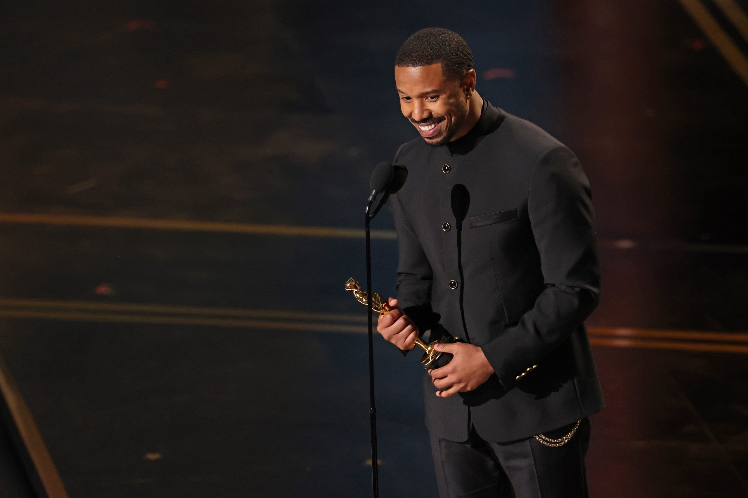 Oscars: Michael B. Jordan wins best actor for 'Sinners,' Jessie Buckey wins best actress for 'Hamnet'