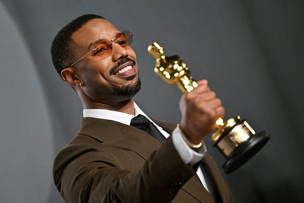 VIDEO: Michael B. Jordan celebrates Oscar win at In-N-Out Burger