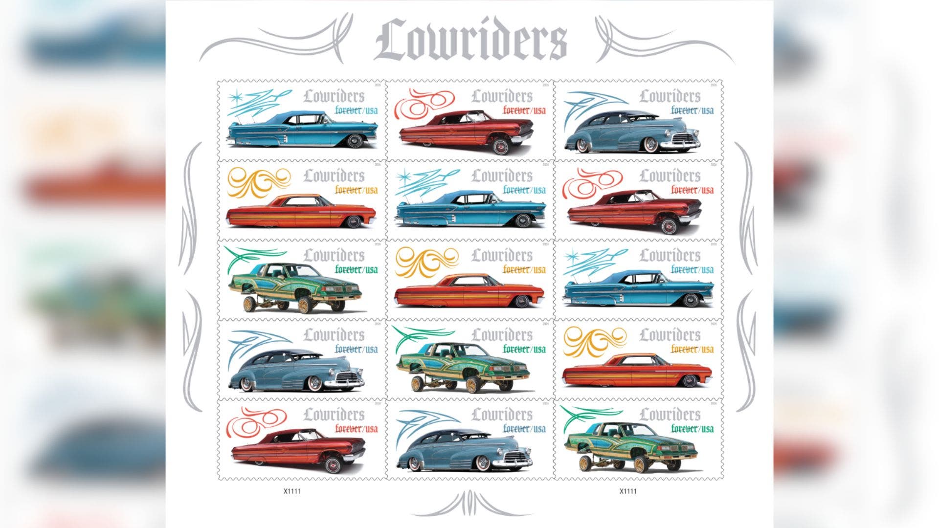 USPS honors lowrider culture with historic new stamp series