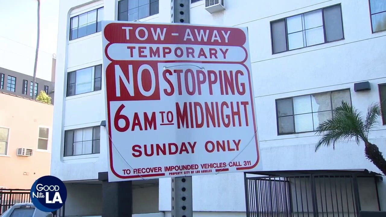 Drivers who had car towed in Hollywood during Oscars Sunday faced $409 fee
