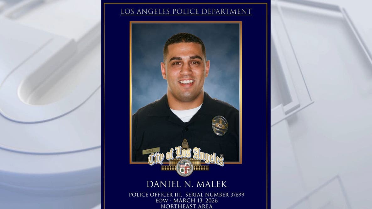 LAPD mourns death of Officer Daniel N. Malek