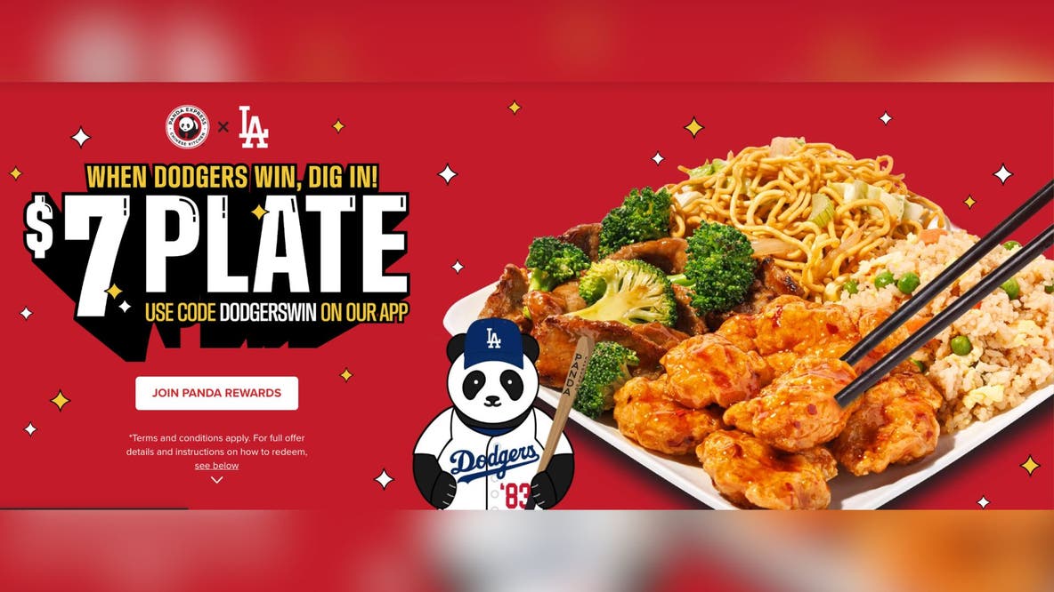 Dodgers win! Panda Express announces return of special promotion for 2026 season