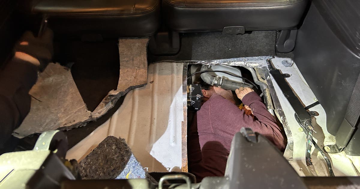 Federal agents find man hidden in gas tank at US-Mexico border