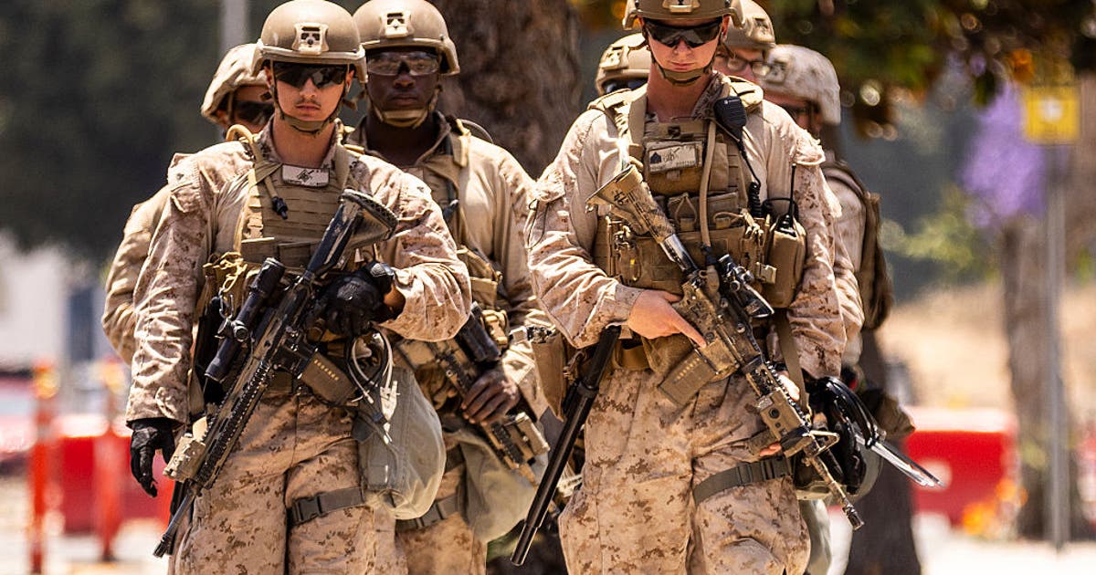 Local military families react as US deploys 2,500 California Marines to Middle East