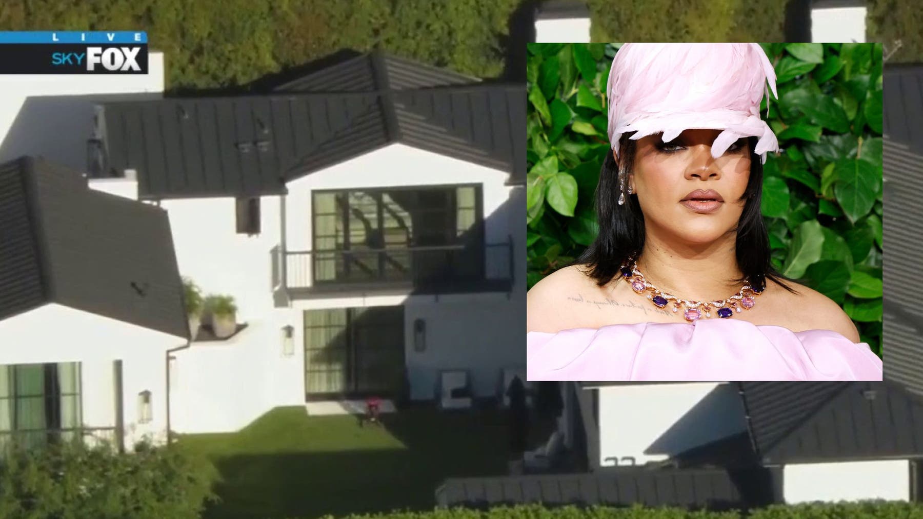 Rihanna's Beverly Hills home shot at while singer was inside: TMZ reports