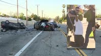 Domestic dispute leads to 5-car hit-and-run crash in Covina; 4 injured