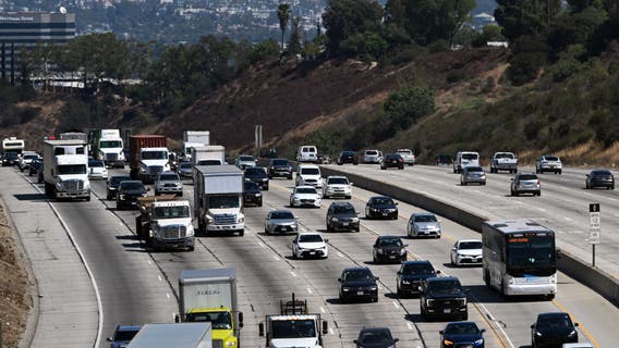 405 Freeway traffic: Sepulveda Pass lane closures March 16 to 23