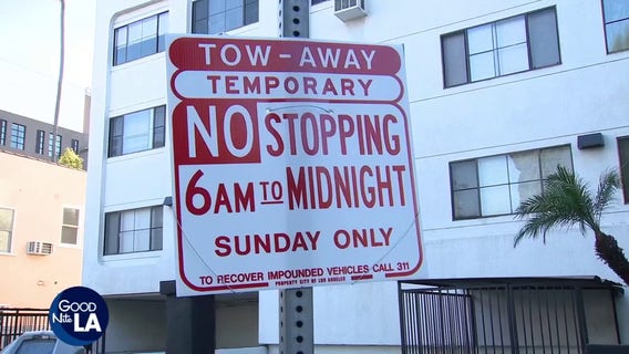 Drivers who had car towed in Hollywood during Oscars Sunday faced $409 fee