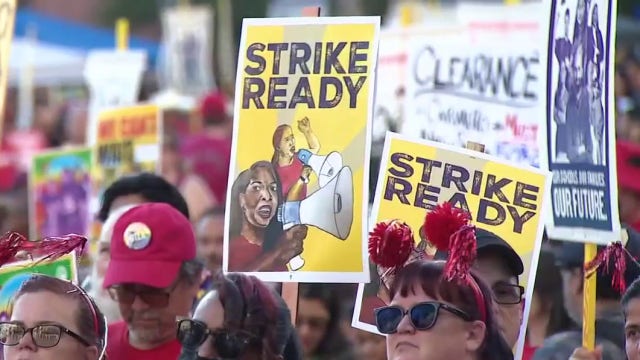 LAUSD unions set April 14 strike date amid heated contract battle with district