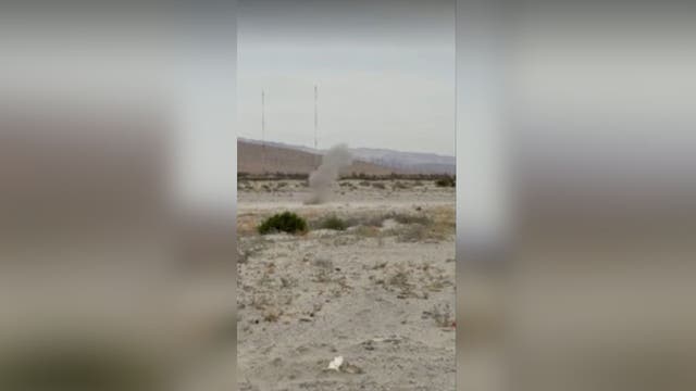 Live explosive found in US Marine's luggage at Palm Springs airport