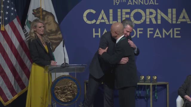California hall of fame induction ceremony held for Arnold Schwarzenegger, Chef Nobu, Jamie Lee Curtis