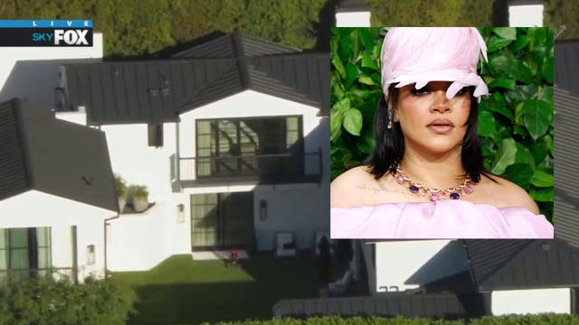 Rihanna's Beverly Hills home shot at while singer was inside: TMZ reports