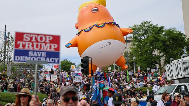 LIVE: Thousands join No Kings protests across Southern California as nationwide rallies surge